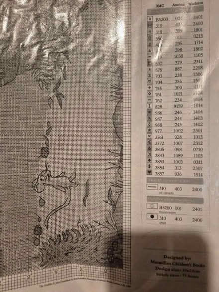Photo of free Gruffalo cross stitch pattern (Bellingham SE6) #2