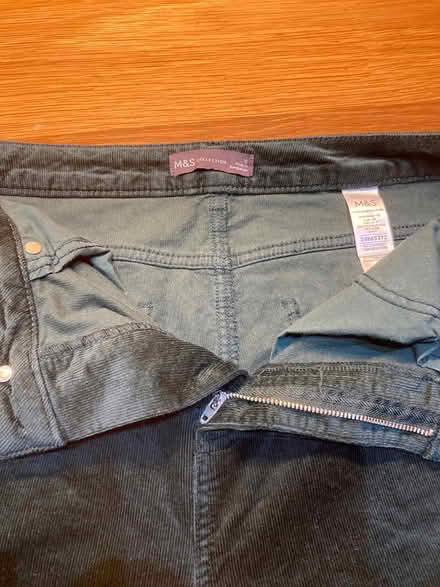 Photo of free M&S 12 dark Green cords unworn (Kingston KT2) #4