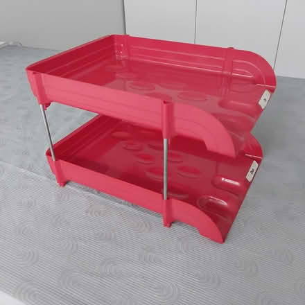 Photo of free A pair of red document trays (Ealing Pitshanger W5) #3