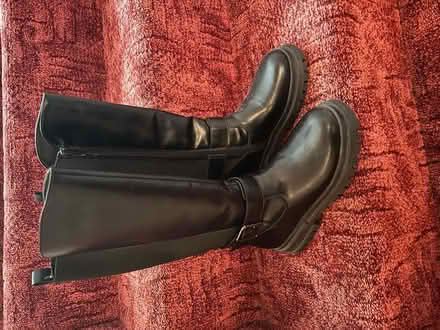 Photo of free Size 3 black boots (unworn) (Writtle CM1) #1