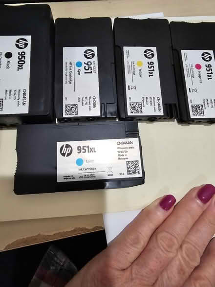 Photo of free HP printer cartridges (San Ramon) #1