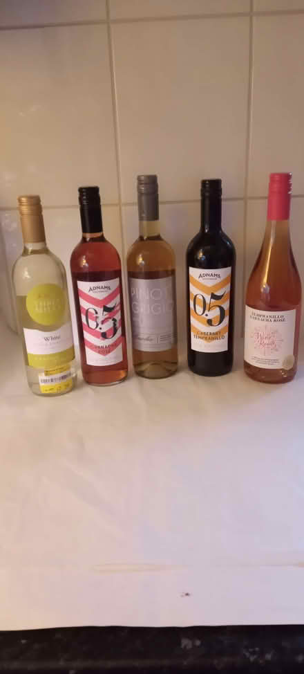 Photo of free Five bottles wine - some out of date (Monkwick CO2) #1