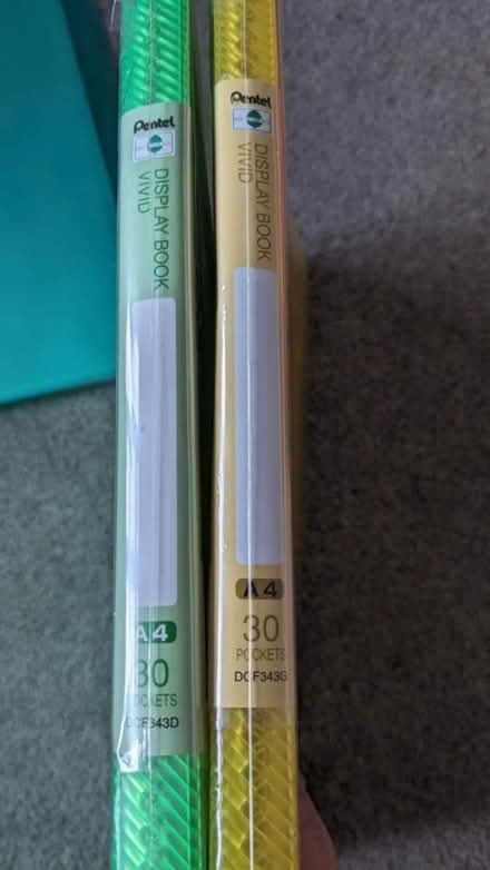 Photo of free Plastic display books (South croydon) #2