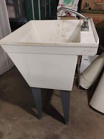 Photo of free Utility sink faucet + hoses (Seatac) #2