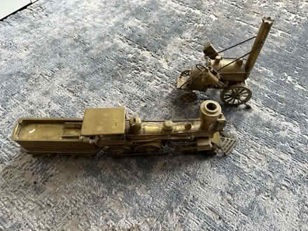 Photo of free Brass train & Steam engine (Bower hill CM16) #1