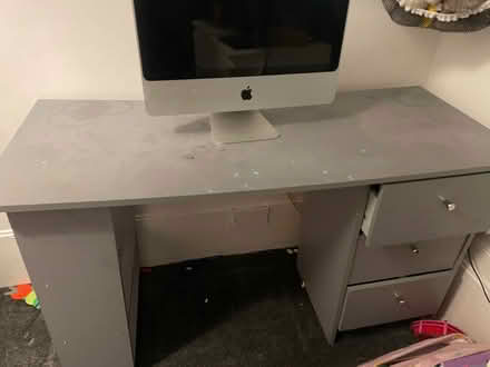 Photo of free Desk with drawers and shelves (N7) #1