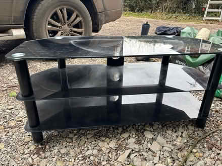 Photo of free Glass TV Stand (Birchgate Close SK10) #1
