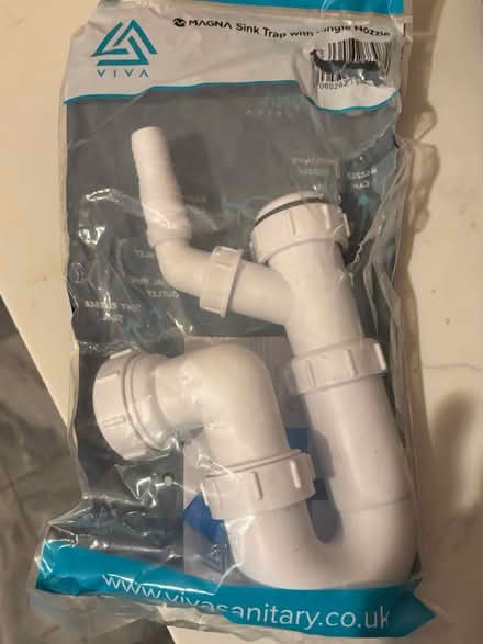 Photo of free Unused sink trap w/appliance nozzle (Turnpike Lane, N22) #1