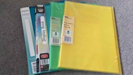 Photo of free Plastic display books (South croydon) #1