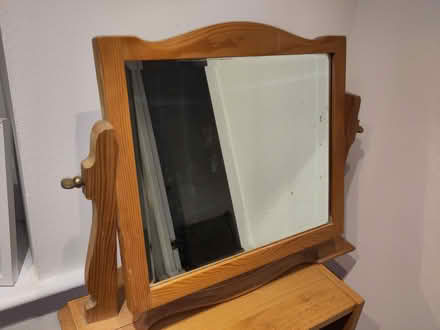 Photo of free Wooden mirror (Hertford SG13) #1