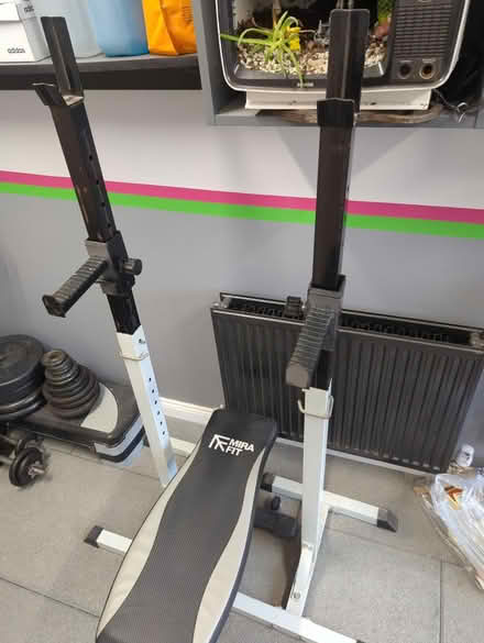 Photo of free Squat rack and weights bench (Mountain Ash CF45) #2