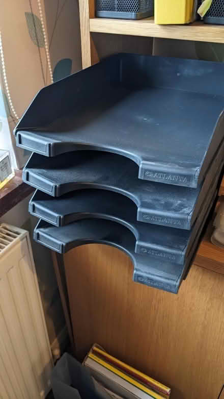 Photo of free Plastic filing trays (South croydon) #1
