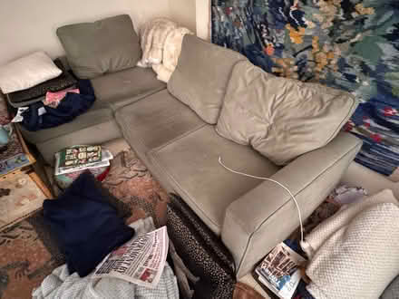 Photo of free ikea sofa- storage/ bed (W14 Holland park) #2