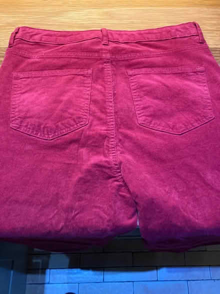 Photo of free M&S size 12 (long) red cords new (Kingston KT2) #2