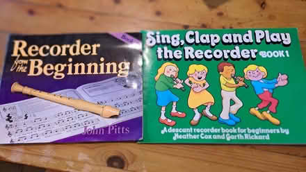 Photo of free Learn to play the recorder books (Clive Vale TN35) #1