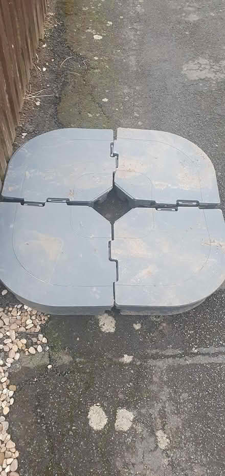 Photo of free Umbrella base (LE3 near Western park) #1