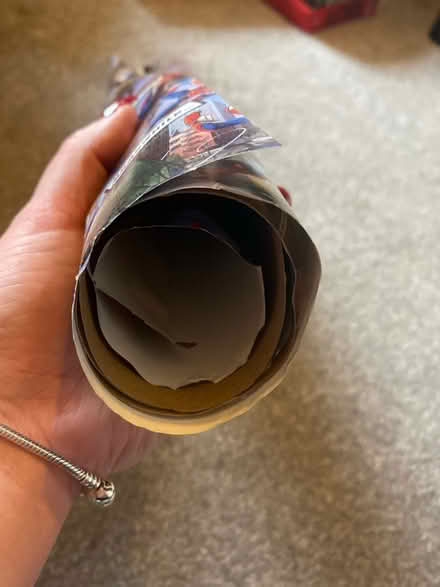 Photo of free Marvel Spider-Man Wrapping Paper (Tadworth) #2