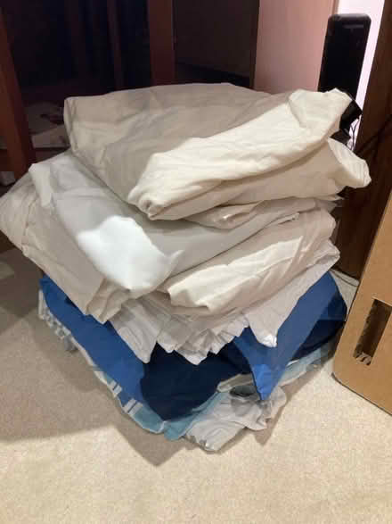 Photo of free Double bed fitted sheets, covers (Westdene BN1) #1