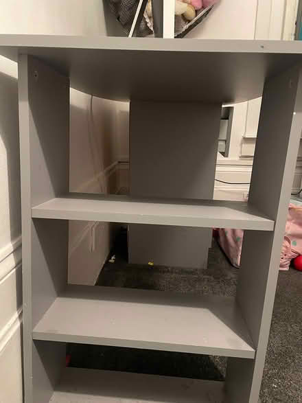 Photo of free Desk with drawers and shelves (N7) #2