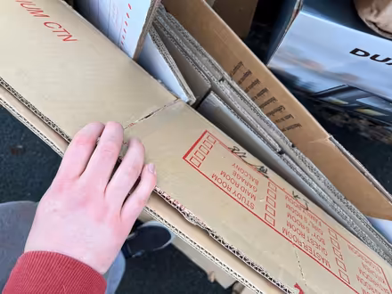 Photo of free Large unassembled cardboard moving boxes (Harrogate HG2) #3