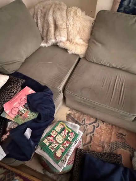 Photo of free ikea sofa- storage/ bed (W14 Holland park) #3