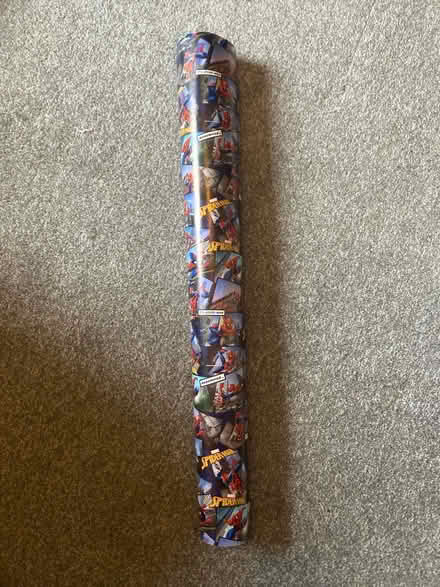 Photo of free Marvel Spider-Man Wrapping Paper (Tadworth) #1
