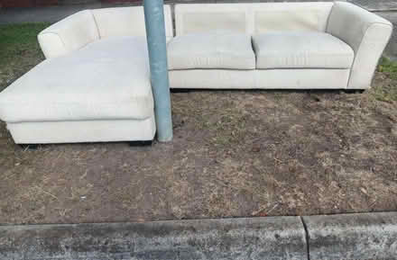 Photo of free 3 Seater plus chaise (Epping Vic) #1