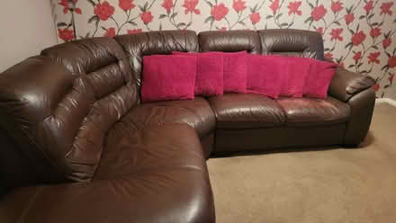 Photo of free Leather Corner Sofa (CT18) #1