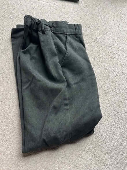 Photo of free Pair of grey uniform trousers 12-13 (Vauxhall) #1