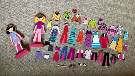 Photo of free Melissa and Doug dressing up dolls (M33 near Sale Grammar School) #1