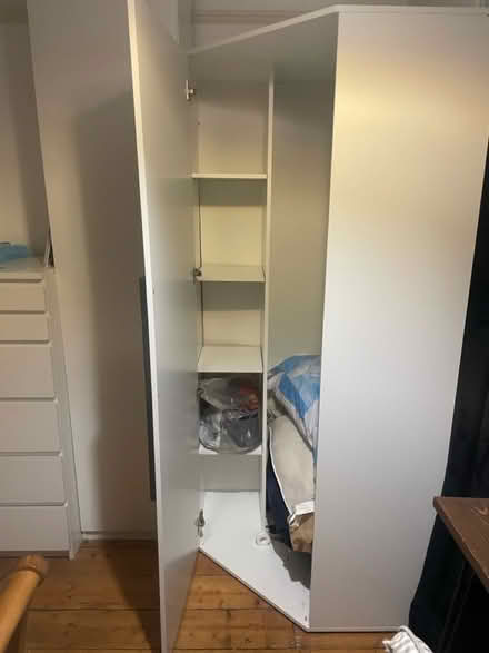 Photo of free White Corner Wardrobe (EX4) #2