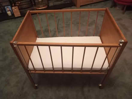 Photo of free Toy Cot with Mattress (Lisvane CF14) #2