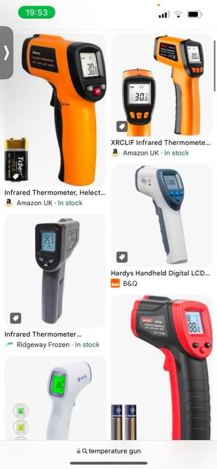 Photo of Temperature gun (Macclesfield) #1