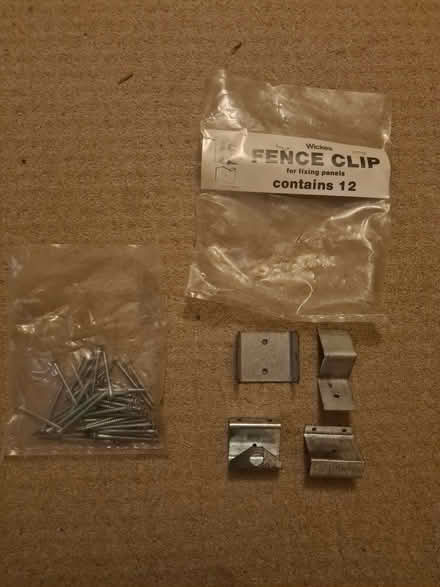 Photo of free Fence clips? (Lewes BN7) #1