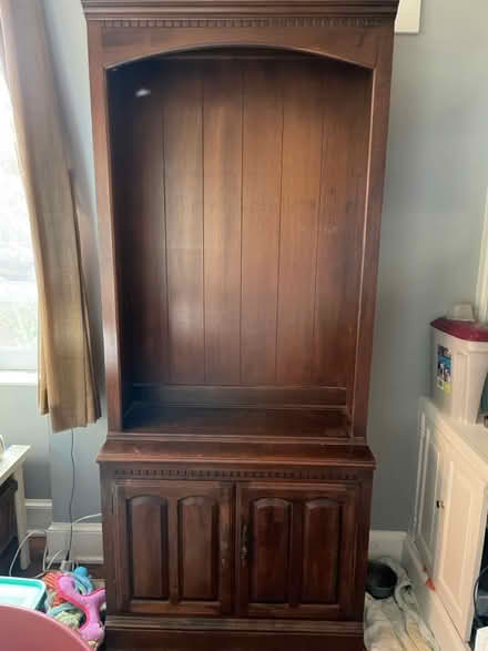 Photo of free Bookcase with hutch (NW DC (17th and U St)) #2