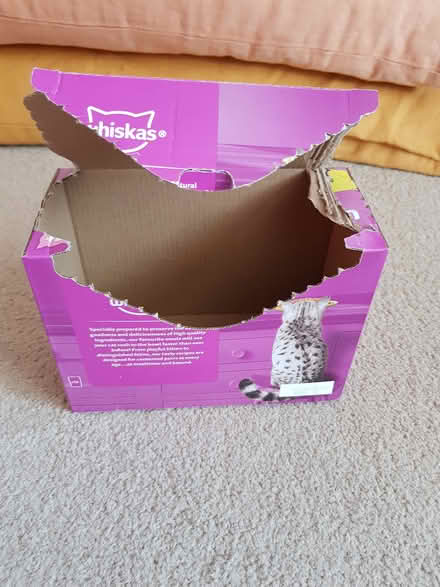 Photo of free Empty Cat Food Cardboard Boxes (North Abingdon, OX14) #1