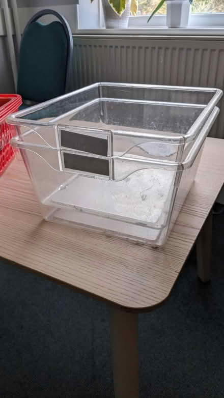 Photo of free Clear plastic containers (South croydon) #1