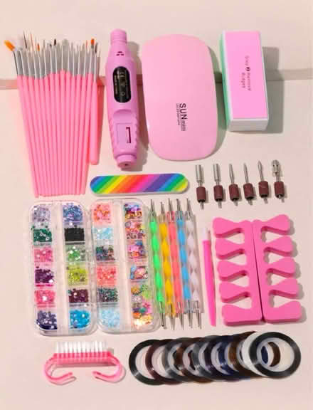 Photo of Nail Art Kit (Crown street RG1) #1