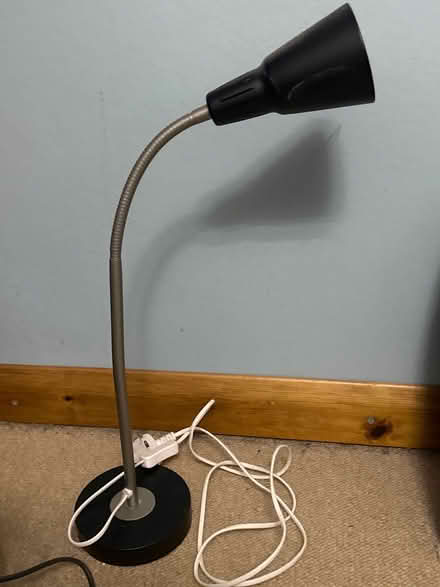 Photo of free Bendy-neck desk lamp (Barrett's Bridge PE13) #1
