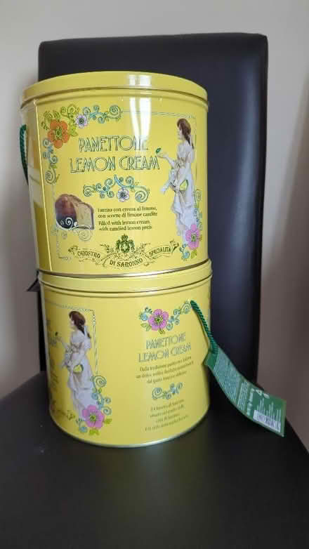 Photo of free 2x Metal tins & takeaway containers (Woodmancote GL11) #1