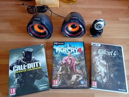 Photo of free PC games + Speakers + Camera (Preesall FY6 0RN) #1
