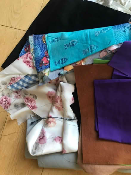 Photo of free Fabric oddments (Wootton OX13) #2