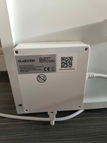 Photo of free Electric panel wall heater (Penrith CA11) #1