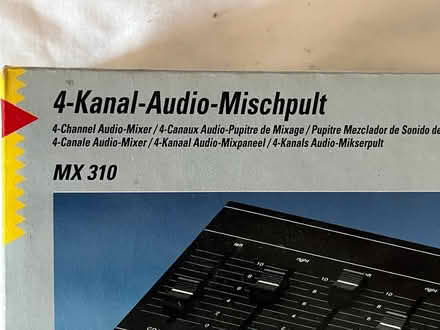 Photo of free 4 channel audio mixer (Shirley, Croydon) #2