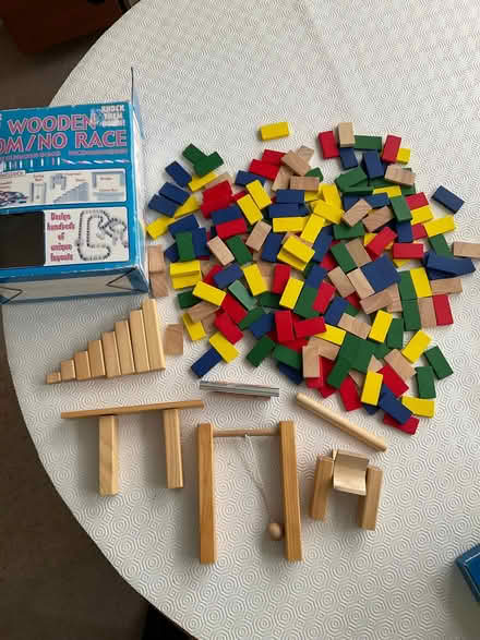 Photo of free Wooden domino race (Old Malden KT4) #1