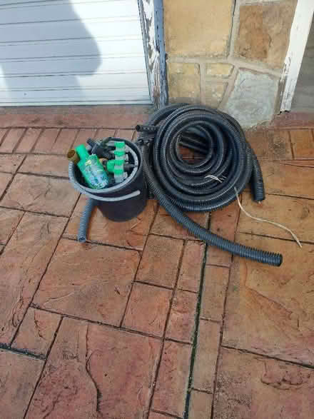 Photo of free Hose pipe fittings and flexible pond pipe (Cefn Mawr LL14) #1