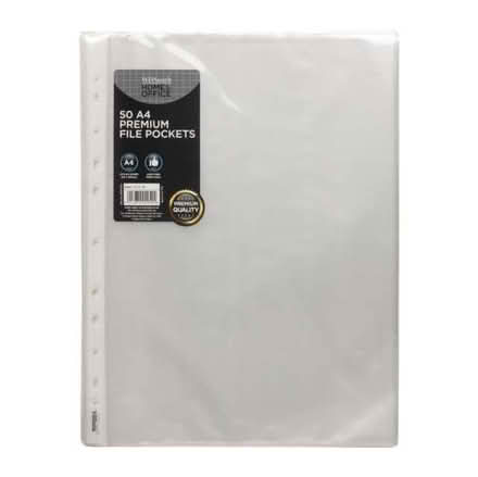 Photo of free Bundle of plastic loose leaf file pockets (New Marston OX3) #1