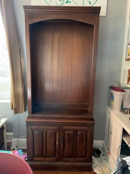 Photo of free Bookcase with hutch (NW DC (17th and U St)) #1