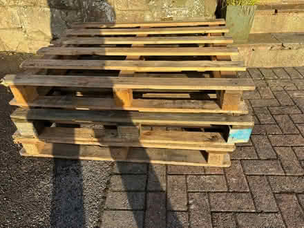 Photo of free 2 wooden Pallets (Weston Underwood DE6) #1