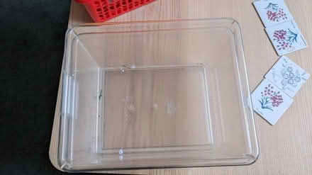 Photo of free Clear plastic containers (South croydon) #2